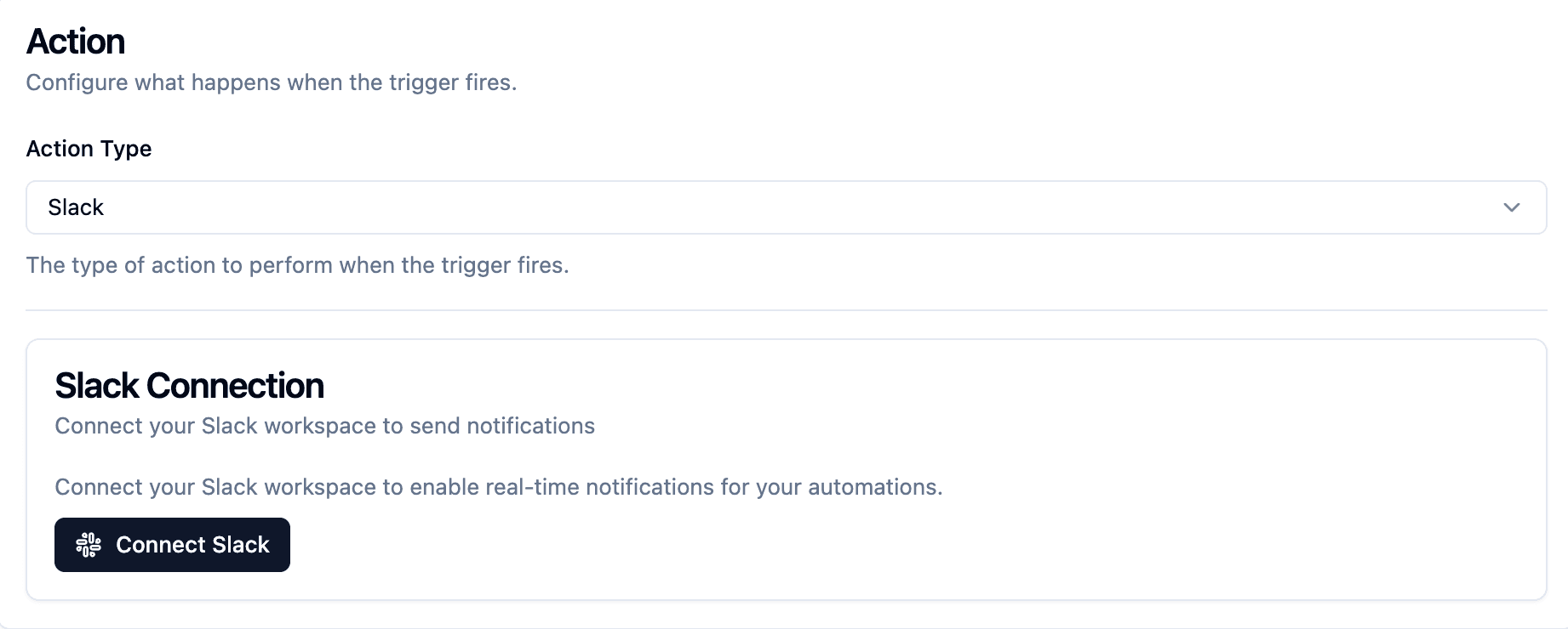 Configure request
